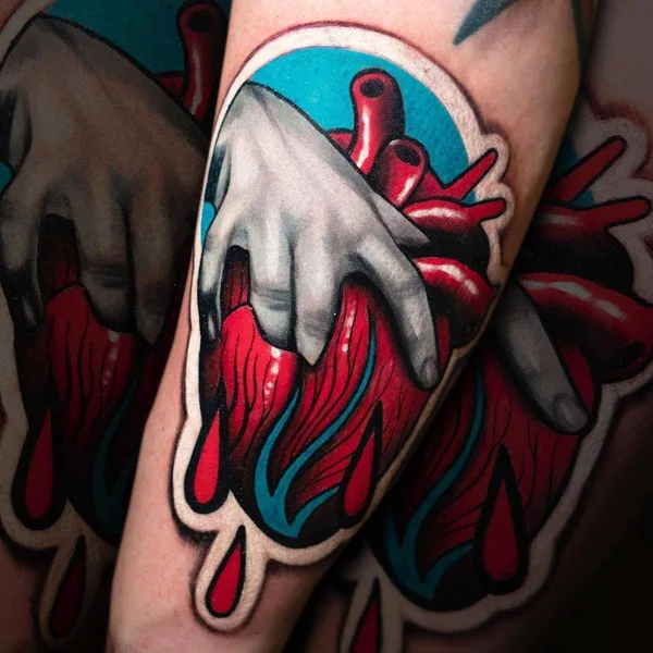 Author's Style tattoo by Hans Deslauriers in Montréal