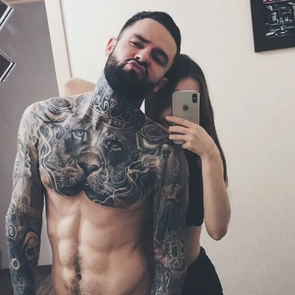 татуировка #31330 | Тату Модель Leo 