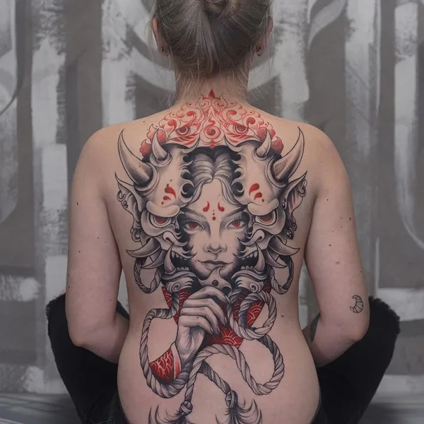 Graphic tattoo by Daria More  in Köln