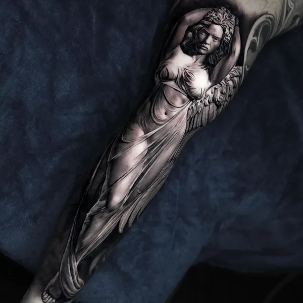 Portrait tattoo by Hyeongho Jackson Choi in Busan