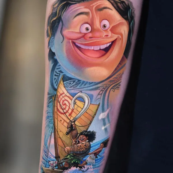 Realism tattoo by Danny Elliott in Denver