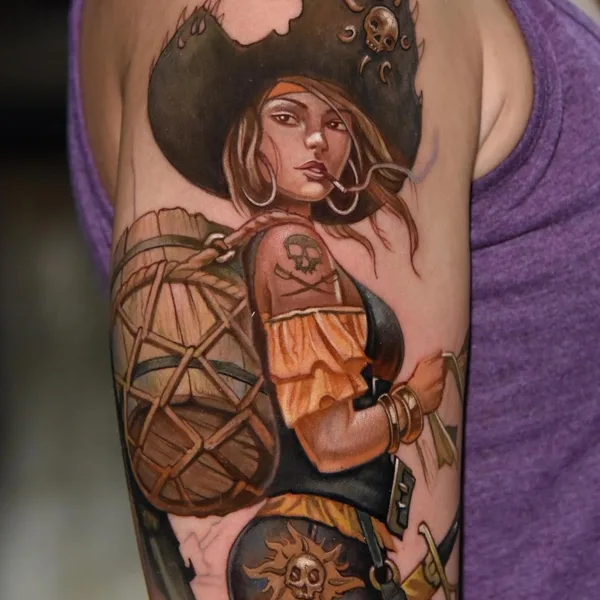 Realism tattoo by Danny Elliott in Denver