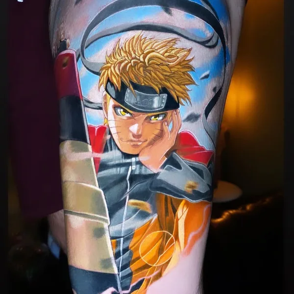 Portrait tattoo by Rodrigo Koala in Feira de Santana