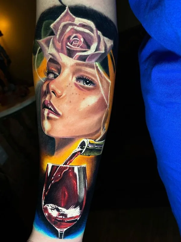 female color realism Tatuagem em forearm #42375 | Tatuador Rodrigo Koala