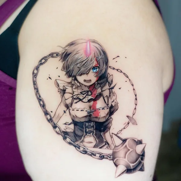 Авторская tattoo by Doggiett