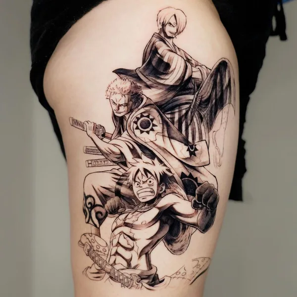 Авторская tattoo by Doggiett