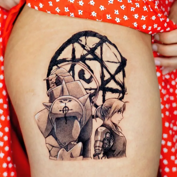 Авторская tattoo by Doggiett