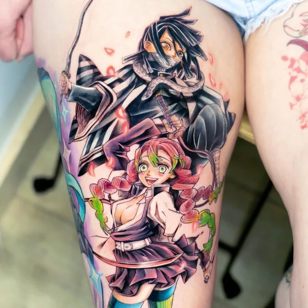 Авторская tattoo by Doggiett
