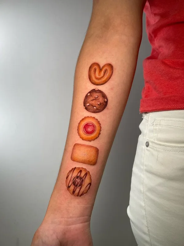 color realism tattoo on forearm #42405 | Tattoo Artist Andrea Perea