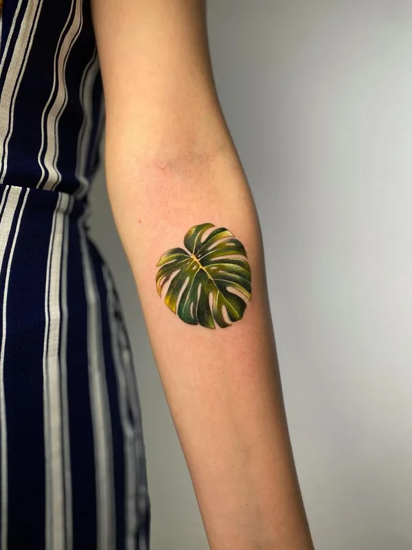 female color botanic tattoo on forearm #42398 | Tattoo Artist Andrea Perea
