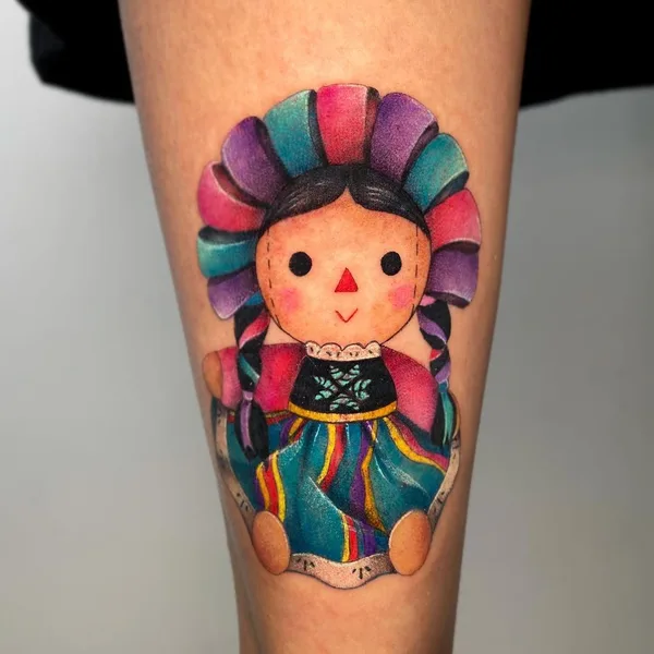 Minimalism tattoo by Andrea Perea in México