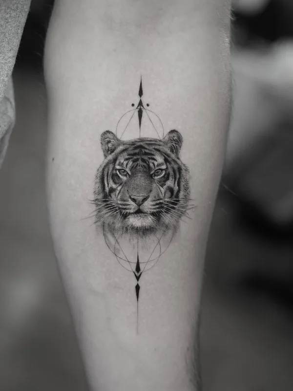 black and grey realism tattoo on forearm #42438 | Tattoo Artist BEN