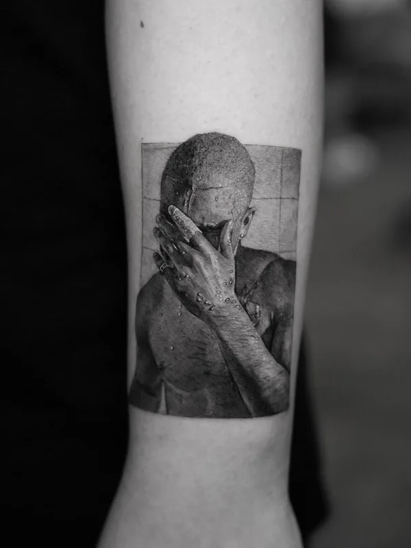 black and grey realism tattoo on forearm #42430 | Tattoo Artist BEN