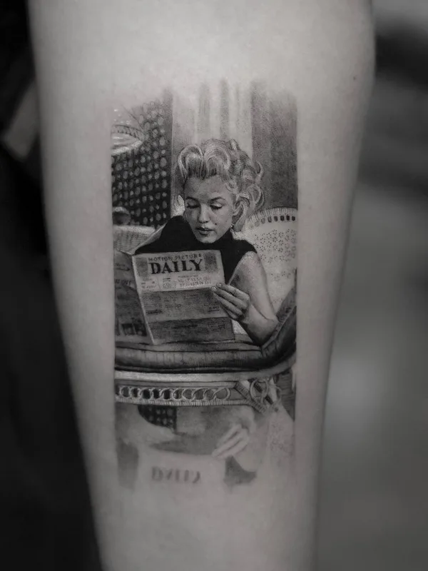 black and grey realism tattoo on forearm #42431 | Tattoo Artist BEN