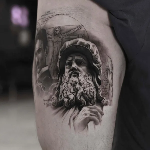 Realism tattoo by Avihoo Ben Gida in Tel Aviv - Jaffa