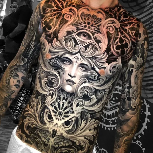 Realism tattoo by Lumina in Kuta