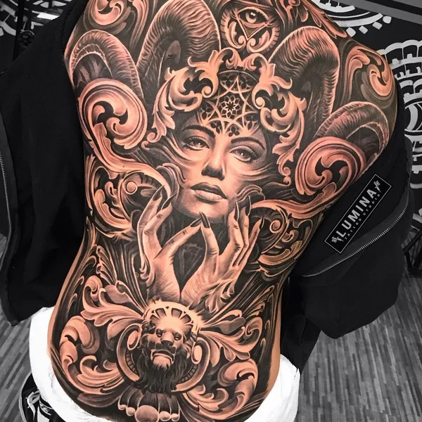 Realism tattoo by Lumina in Kuta