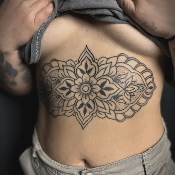 Dotwork tattoo by Avnas Amy in Las Vegas