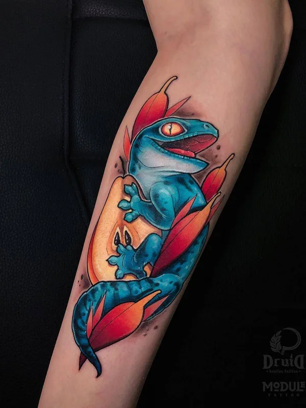 color illustrative Tatuaggio su forearm #32943 | Tatuatore Татьяна Ткаченко