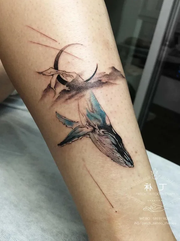 color illustrative татуировка на forearm #43285 | Тату мастер Jingxi Gu