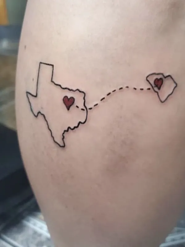 color linework татуировка на thigh #75290 | Тату мастер Kassidy Coffin/Crimson Spade Tattoo 