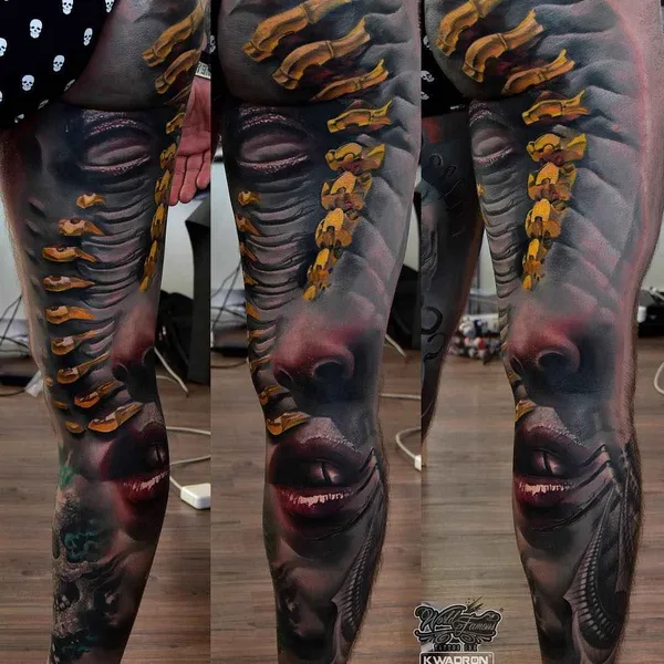 Realism tattoo by Tomasz TOFI Torfinski