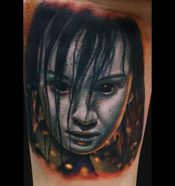 color realism tattoo on thigh #260 | Tattoo Artist Jamie Lee Parker