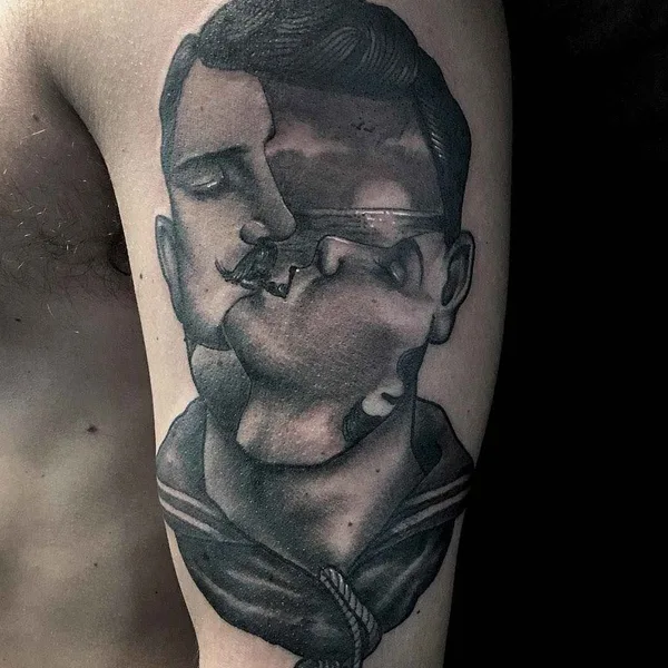 Dotwork tattoo by Pietro Sedda in Cagliari