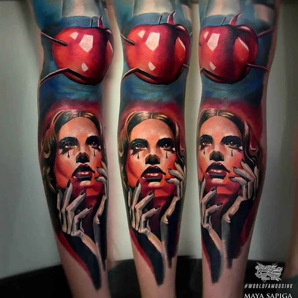 Realism tattoo by Maya Sapiga in Калининград