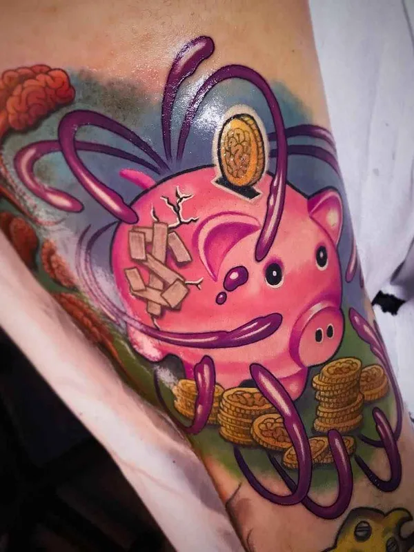 Нью Скул tattoo by Andrea (Antikorpo) Lanzi in Orzinuovi
