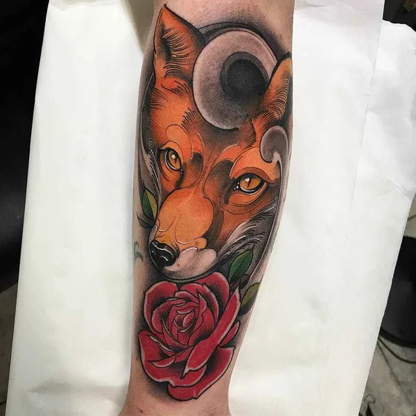 Neo Traditional tattoo by Jason James Smith in London