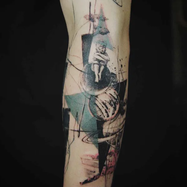 Abstract tattoo by NADi