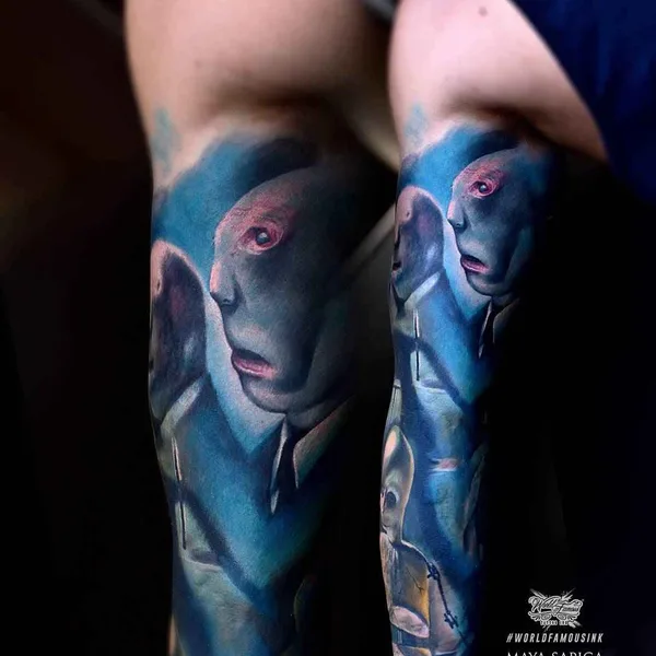 Realism tattoo by Maya Sapiga in Калининград