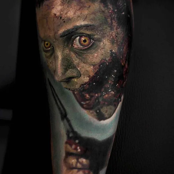 Авторская tattoo by Michael Taguet in Saint-Chamond