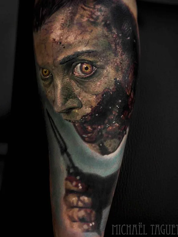 Author's Style tattoo by Michael Taguet in Saint-Chamond