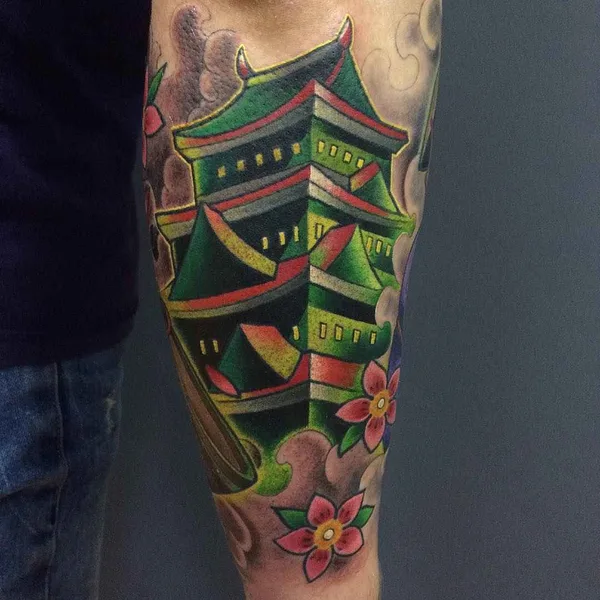 New School tattoo by Никита NEL Наумов in Moscow