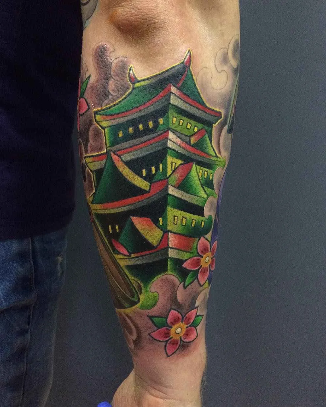 Тату мастер Никита NEL Наумов цветные нью-скул неотрадиционные татуировки | Tattoo artist Nikita NEL Naumov color new school neo traditional tattoo