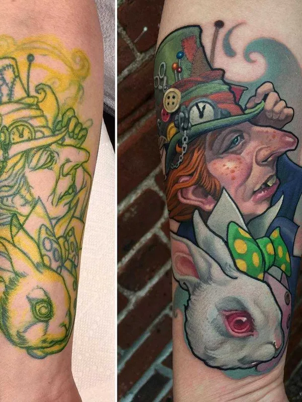 Author's Style tattoo by Олег Турянский in Moscow