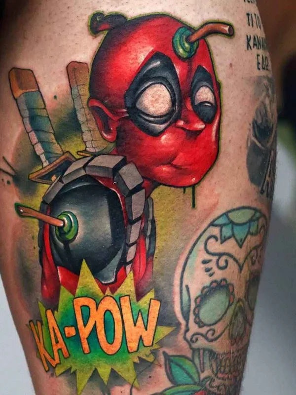 Author's Style tattoo by Uncl Paul Knows in Athina