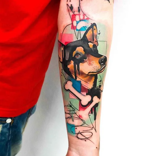 Neo Traditional tattoo by Dynoz Art Attack