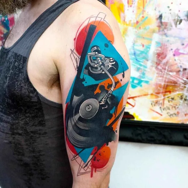 Neo Traditional tattoo by Dynoz Art Attack