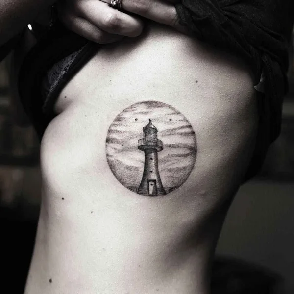 Graphic tattoo by Alessandro Capozzi in Roma