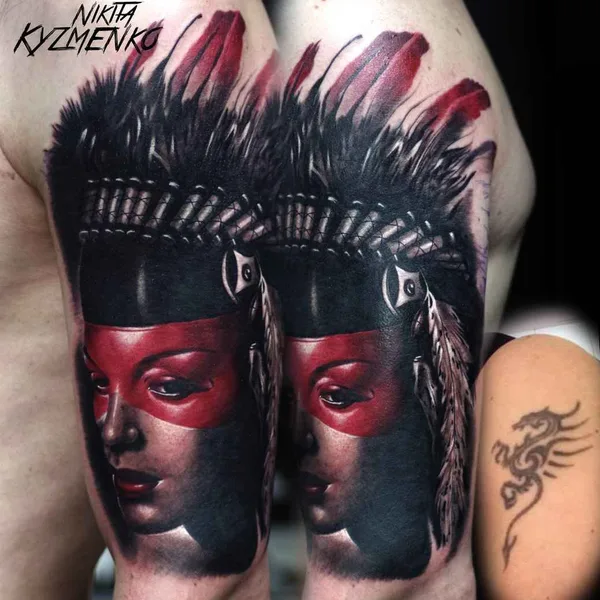 Realism tattoo by Никита Кузьменко