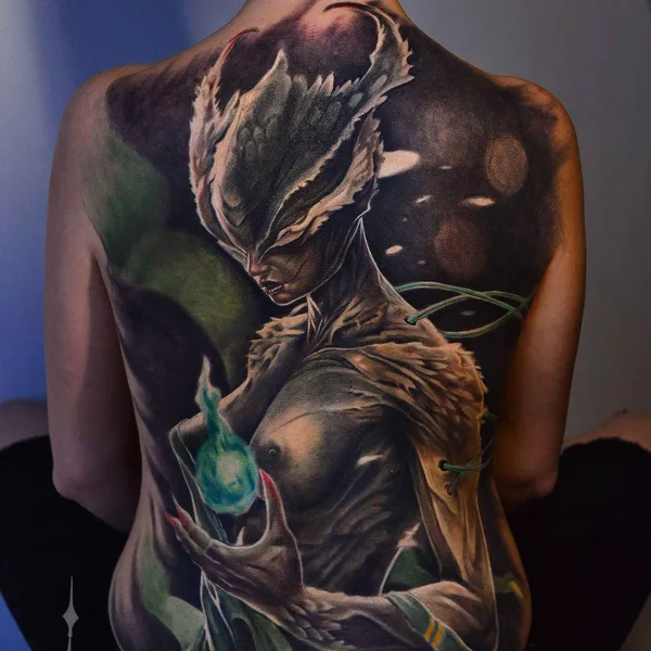 Realism tattoo by Mihail & Polina in Пермь