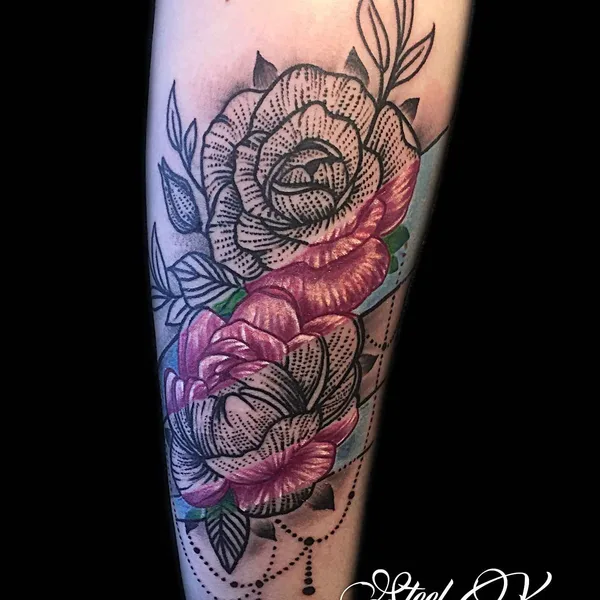 Реализм tattoo by Владимир Steel X in Москва
