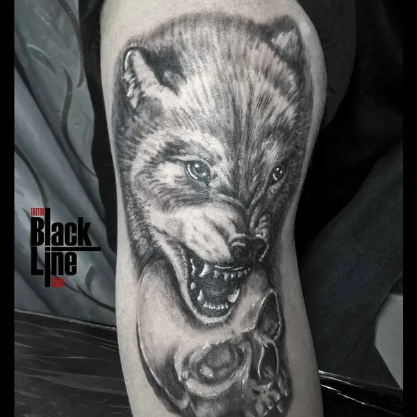 Sketch tattoo by Александр Матвеев in Тюмень