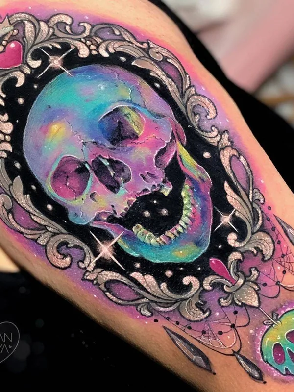 color illustrative Tatuagem em forearm #34541 | Tatuador Lilian Raya