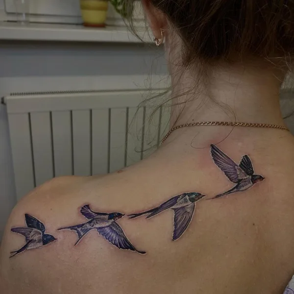 Botanical tattoo by Янина Попова in Воронеж