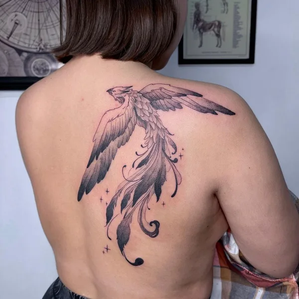 Graphic tattoo by Мария Доброе тату in Воронеж