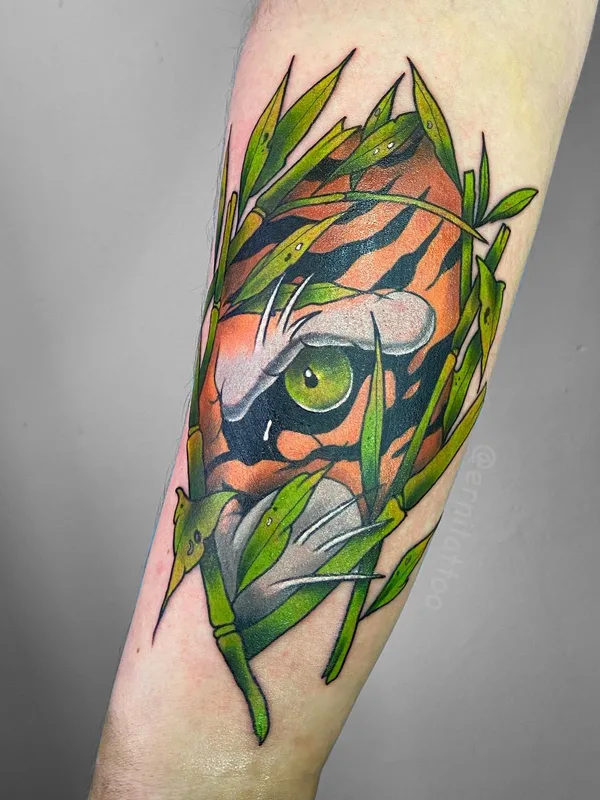color illustrative татуировка на forearm #48188 | Тату мастер Сергей Erni